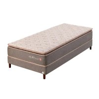 Cama Box Molas Ensacadas e Pillow Top New Comfort - F.A. Colchões