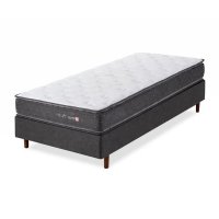 Cama Box Espuma D45 Pillow Duplo Comendador - F.A. Colchões