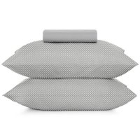 Jogo de Cama Queen 3 Peças Altenburg Toque Acetinado Slim Zinc
