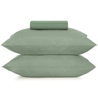 Jogo de Cama Casal 3 Peças Altenburg Toque Acetinado Slim - Verde
