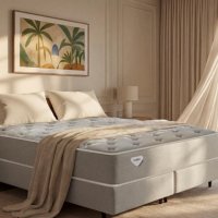 Colchão de Molas Relax Fresh com Aromaterapia de Camomila Ecoflex
