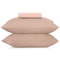 Jogo de Cama Casal 3 Peças Altenburg Toque Acetinado Slim - Laranja