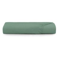Lençol com Elástico Solteiro Altenburg Toque Acetinado - Verde Granito