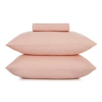 Jogo Cama Queen 3 peças Altenburg Toque Acetinado Rosa