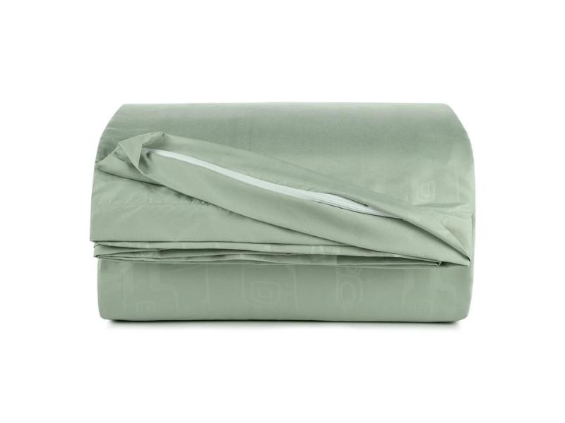 Jogo de Duvet Queen 3 Peças Ultrawave Art Verde Ritmo