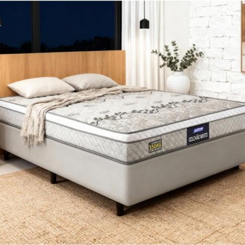 Conjunto Box de Espuma Stone Gazin