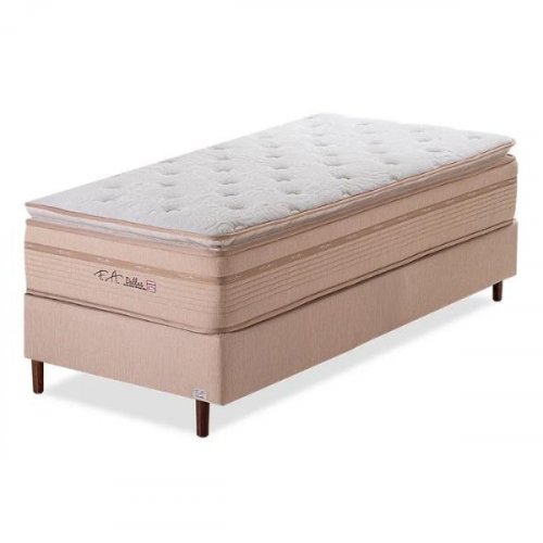 Cama Box Molas Ensacadas Dallas Linha Prime - F.A. Colchões