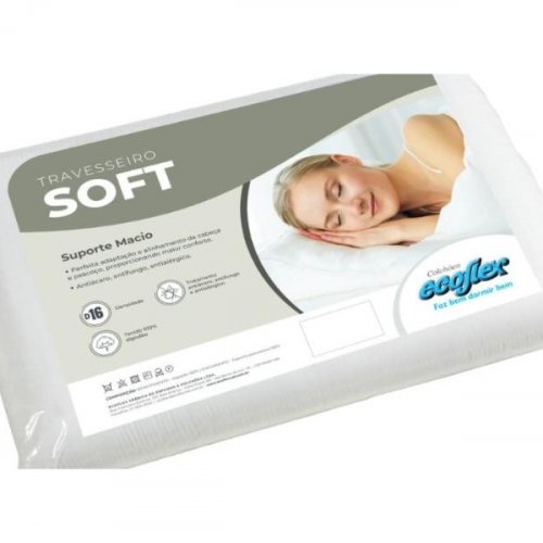 Travesseiro de Espuma Soft Ecoflex