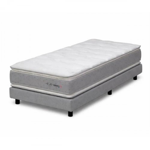 Cama Box Molas Ensacadas D33 Pillow Top Duplo Viscoelástico e ViscoGel Nebraska - F.A. Colchões