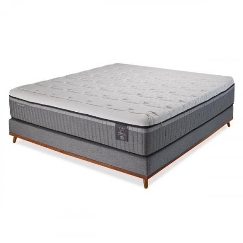 Cama Box Molas Ensacadas Visco Gel e Hcell D55 Intense Max Recovery - F.A. Colchões