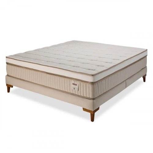 Cama Box Molas Ensacadas Max Pillow Visco Gel Max Suport - F.A. Colchões