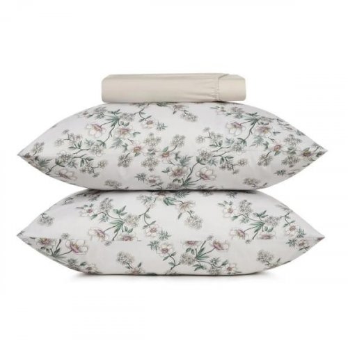 Jogo de Cama Queen 3 Peças Altenburg Toque Acetinado Clara