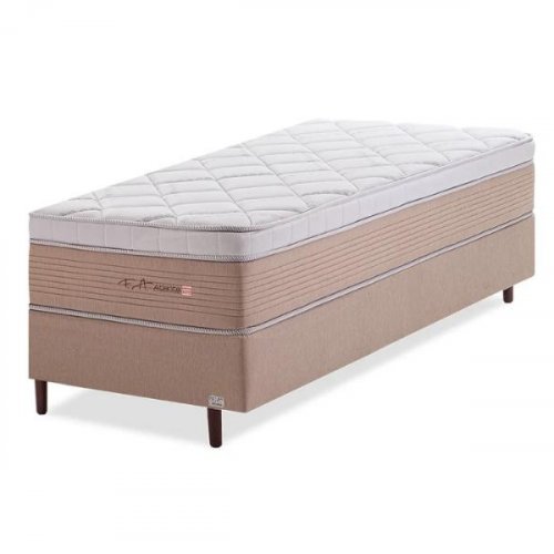 Cama Box Molas Ensacadas Pillow ViscoGel e Malha Atlanta - F.A. Colchões