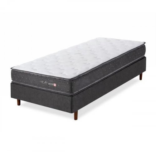 Cama Box Espuma D45 Pillow Duplo Comendador - F.A. Colchões