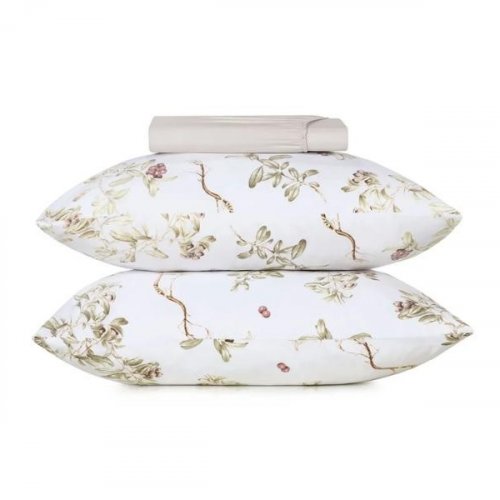 Jogo Cama Queen Altenburg 3 Peças Toque Acetinado Guaraná