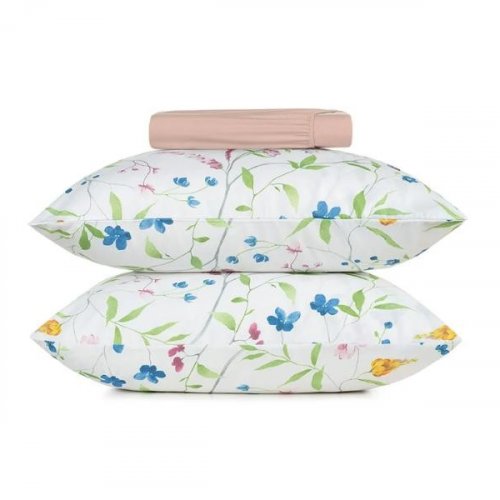 Jogo de Cama 3 Peças Queen Altenburg Toque Acetinado Amelie