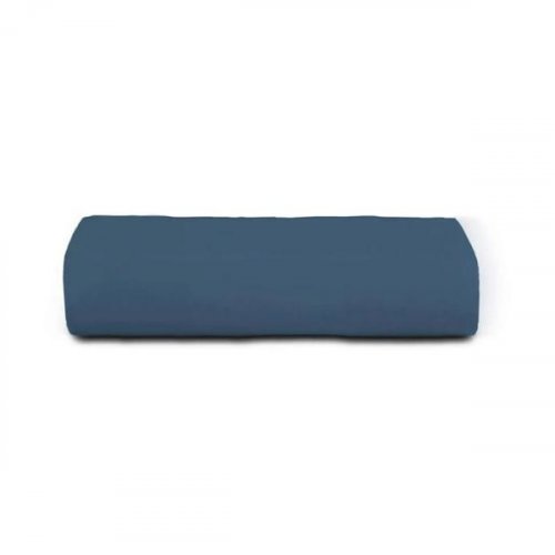 Lençol com Elástico Solteiro Altenburg Toque Acetinado - Azul