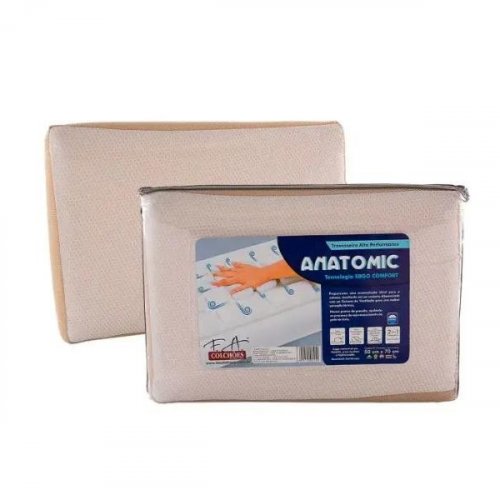 Travesseiro de Espuma Anatomic - F.A. Colchões