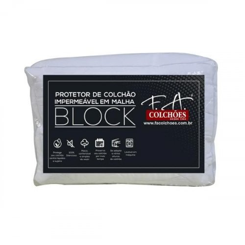 Protetor de Colchão Impermeável Block - F.A. Colchões
