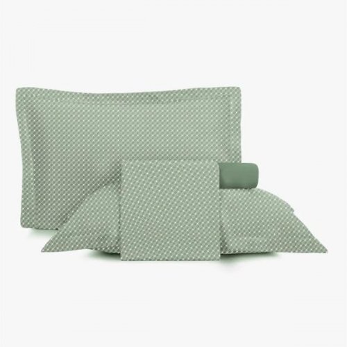 Jogo de Cama Queen 4 peças Altenburg Toque Acetinado Slim Organic