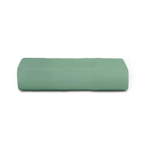 Lençol com Elástico Solteiro Altenburg Toque Acetinado - Verde