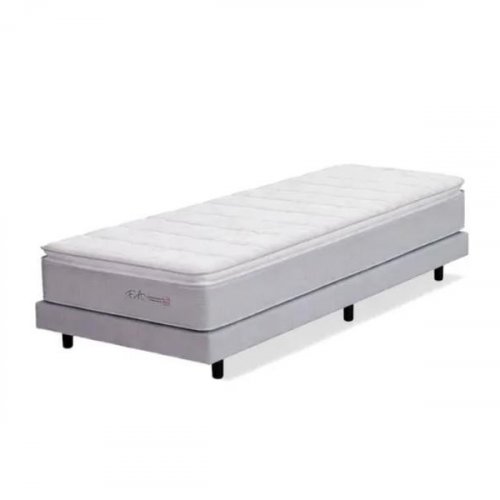 Cama Box Pillow Top Viscogel Molas Miracoil D33 Ohio - F.A. Colchões