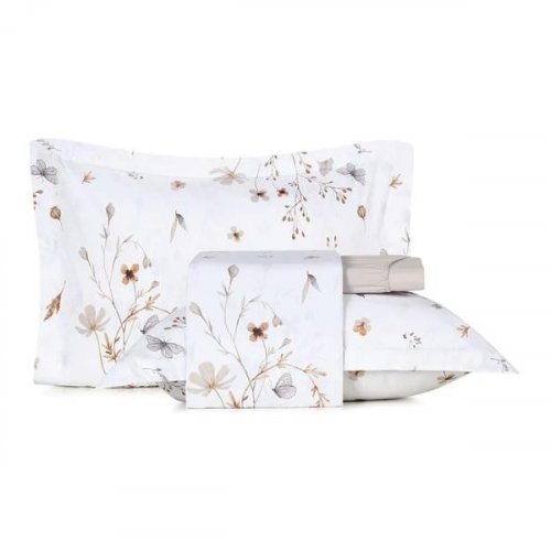 Jogo de Cama Queen Altenburg 4 Peças Toque Acetinado Golden