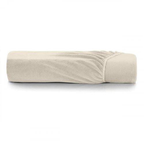Lençol com Elástico Casal Altenburg Blend Plush Bege
