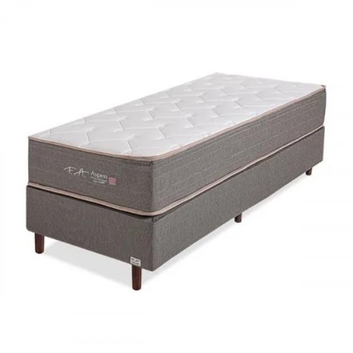 Cama Box Molas Indispring Pillow Duplo Aspen Linha Prime - F.A. Colchões
