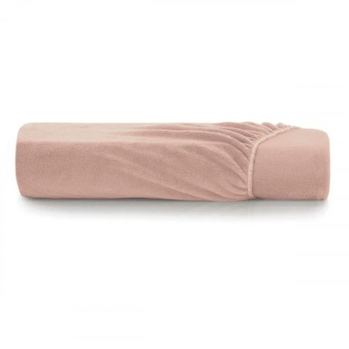 Lençol com Elástico Solteiro Altenburg Blend Plush - Rosé