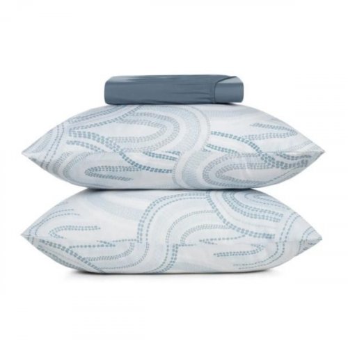 Jogo de Cama Queen 3 Peças Altenburg Toque Acetinado Arco