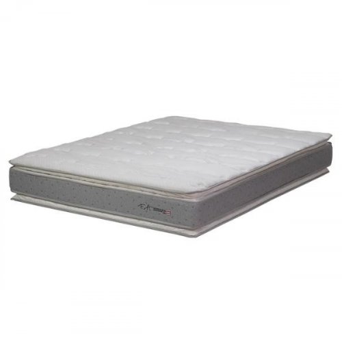 Colchão Molas Ensacadas D33 Pillow Top Duplo Viscoelástico e ViscoGel Nebraska - F.A. Colchões