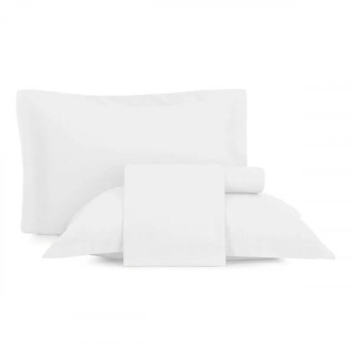 Jogo de Cama Queen 4 Peças Altenburg Toque Acetinado Branco