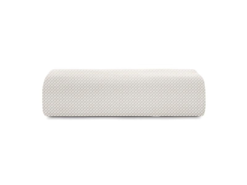 Lençol com Elástico King Altenburg Toque Acetinado Slim - Porcelana