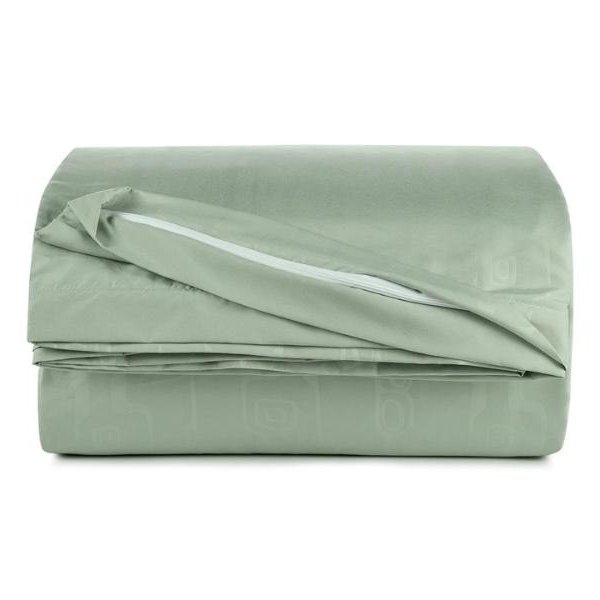Jogo de Duvet Queen 3 Peças Ultrawave Art Verde Ritmo