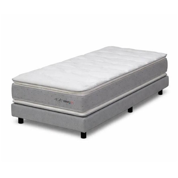 Cama Box Molas Ensacadas D33 Pillow Top Duplo Viscoelástico e ViscoGel Nebraska - F.A. Colchões