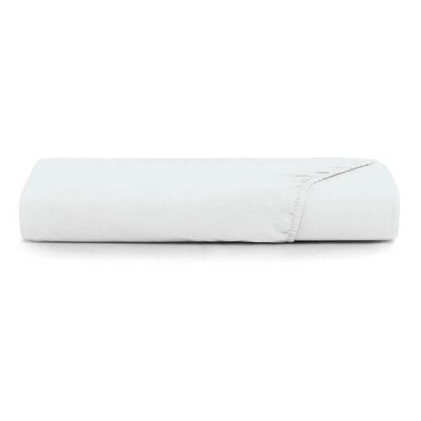 Lençol com Elástico Solteiro Altenburg Toque Acetinado - Branco