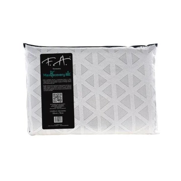 Travesseiro de Espuma Max Recovery HCell High Resilience Premium - F.A. Colchões
