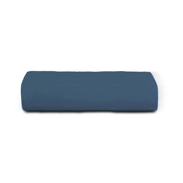 Lençol com Elástico Solteiro Altenburg Toque Acetinado - Azul
