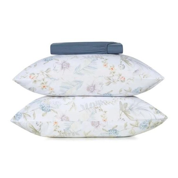 Jogo de Cama Queen Altenburg 3 Peças Toque Acetinado Campestre