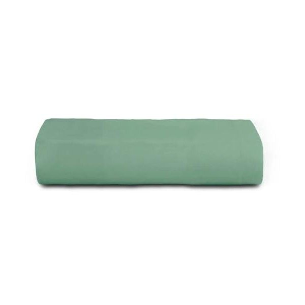 Lençol com Elástico Solteiro Altenburg Toque Acetinado - Verde