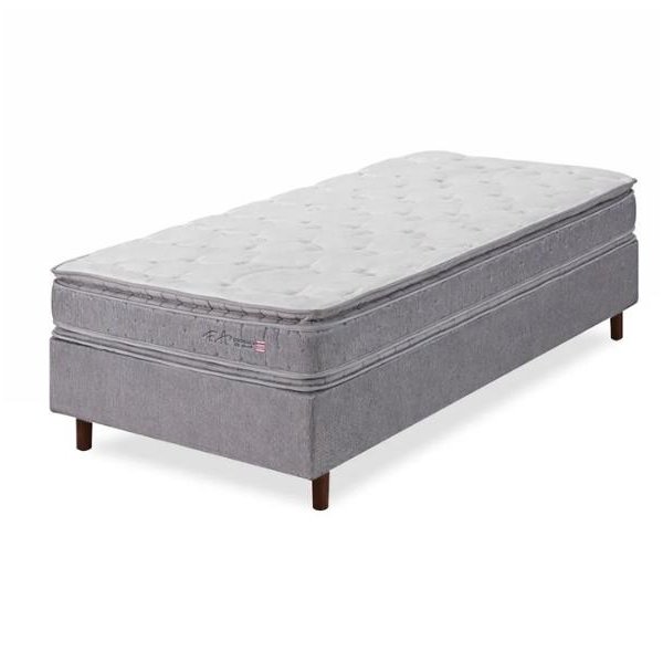 Cama Box Espuma D33 Pillow Duplo Comendador - F.A. Colchões