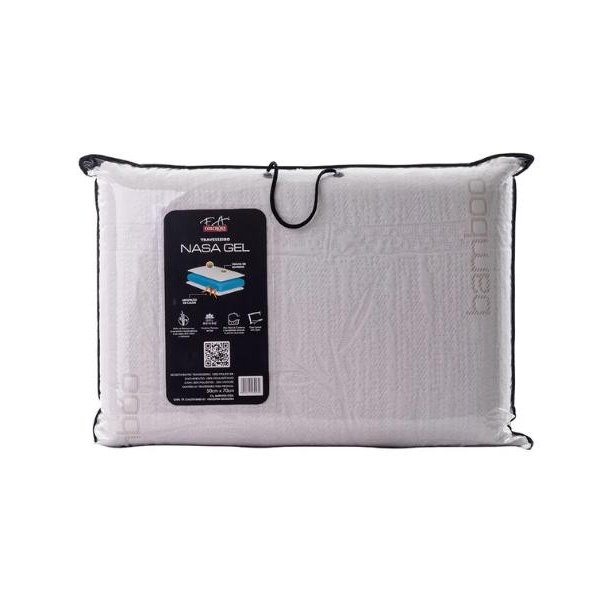 Travesseiro Viscoelástico Premium NASA Gel - F.A. Colchões