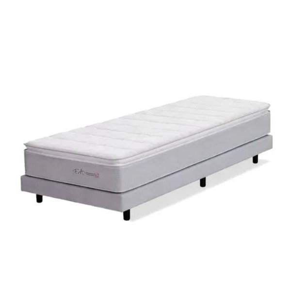 Cama Box Pillow Top Viscogel Molas Miracoil D33 Ohio - F.A. Colchões