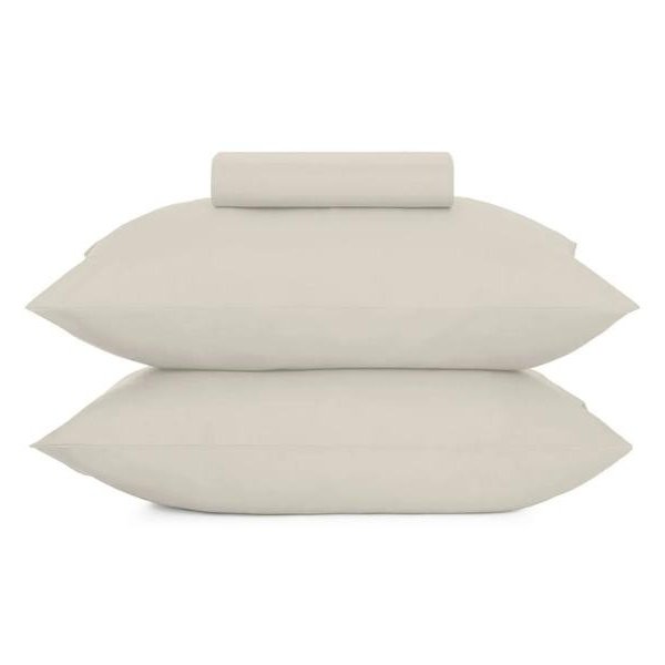 Jogo de Cama Queen 4 peças Altenburg Toque Acetinado Bege Porcelana