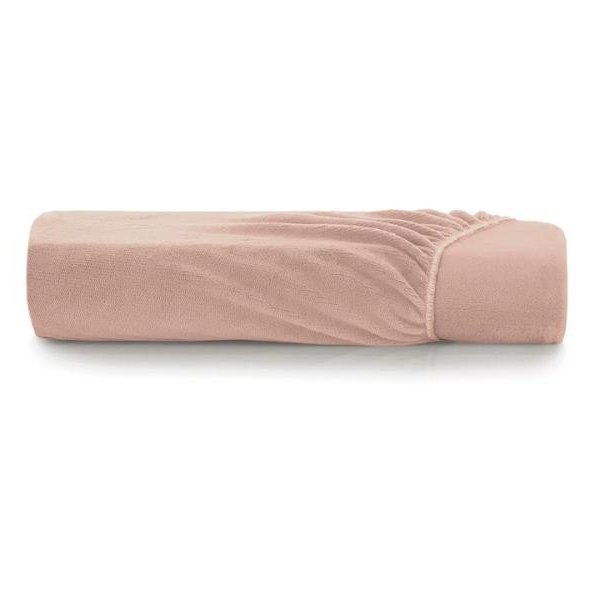 Lençol com Elástico Solteiro Altenburg Blend Plush - Rosé