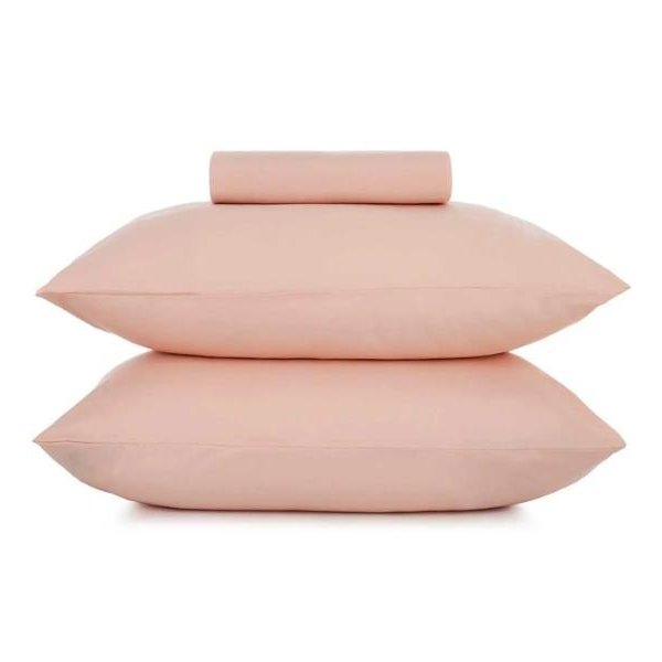 Jogo Cama Queen 3 peças Altenburg Toque Acetinado Rosa
