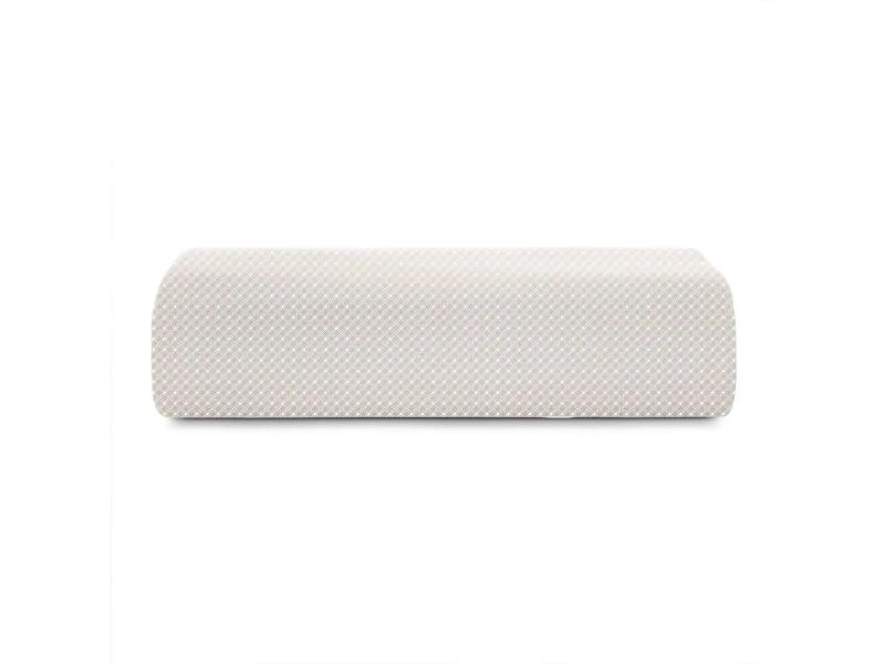 Lençol com Elástico Casal Altenburg Toque Acetinado Slim - Porcelana