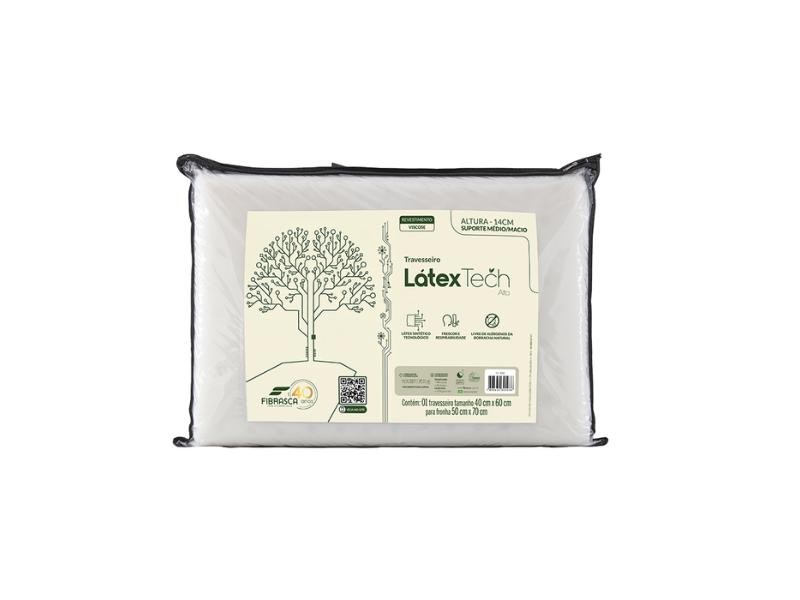 Travesseiro de Espuma Latex Tech Fibrasca