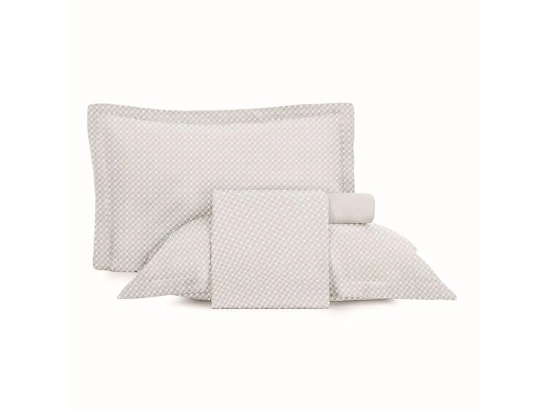 Jogo de Cama Queen 4 peças Altenburg Toque Acetinado Slim Porcelana